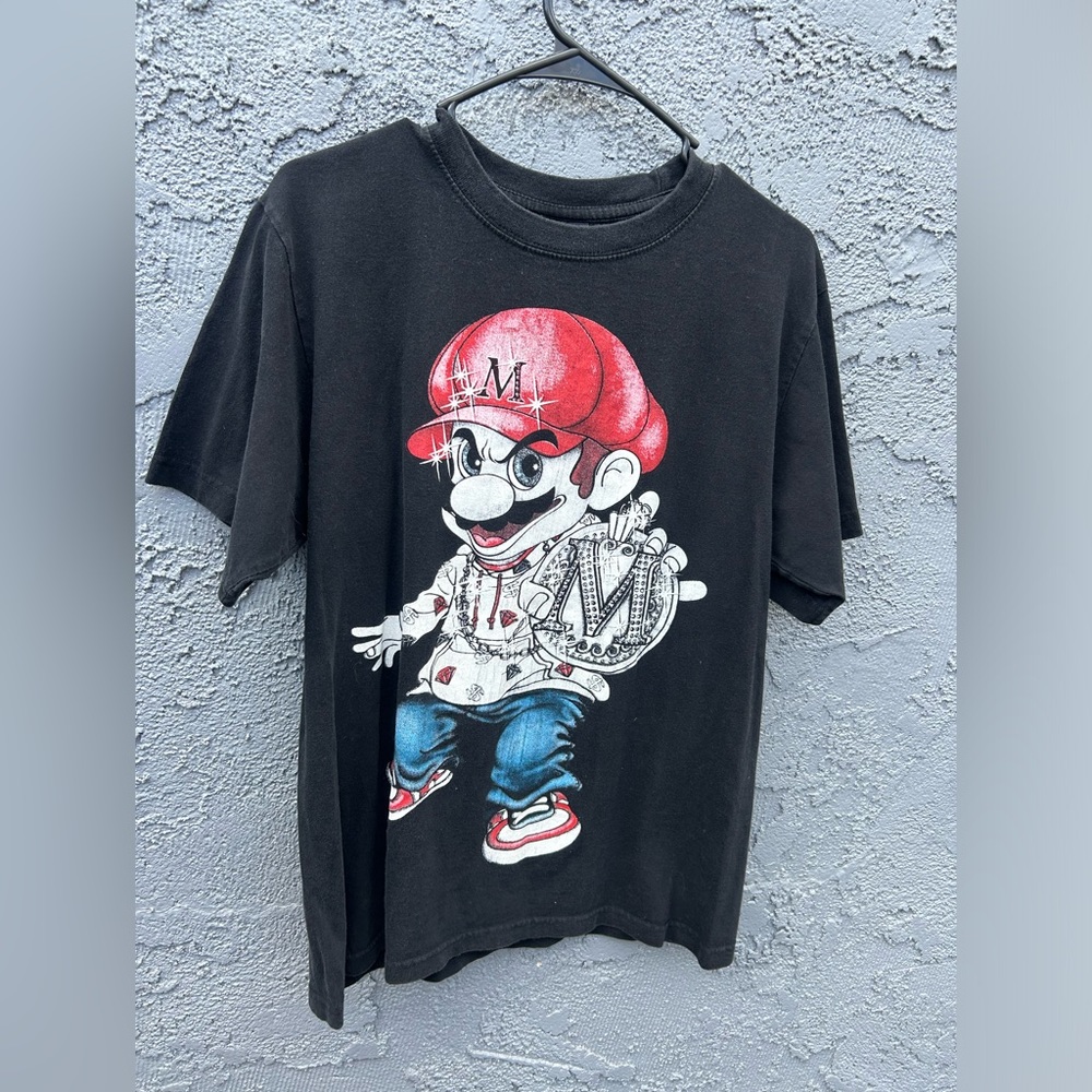 Vintage gangster Mario t-shirt